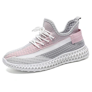 New Style Casual Footwear Shoes Women Sport knitted Shoes for Ladies