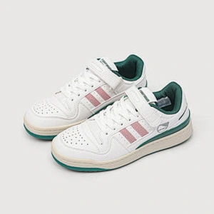 New Korean version sneakers women's magic tape flat shoes retro casual board shoes