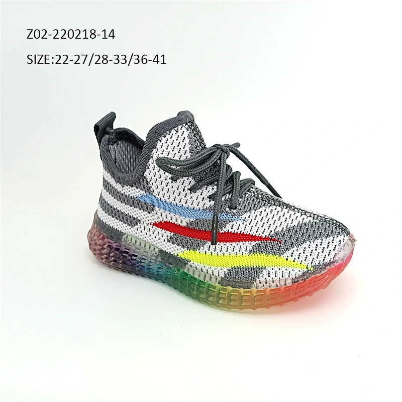 New hot sale injection children walking sport shoes kids casual running sneaker shoes