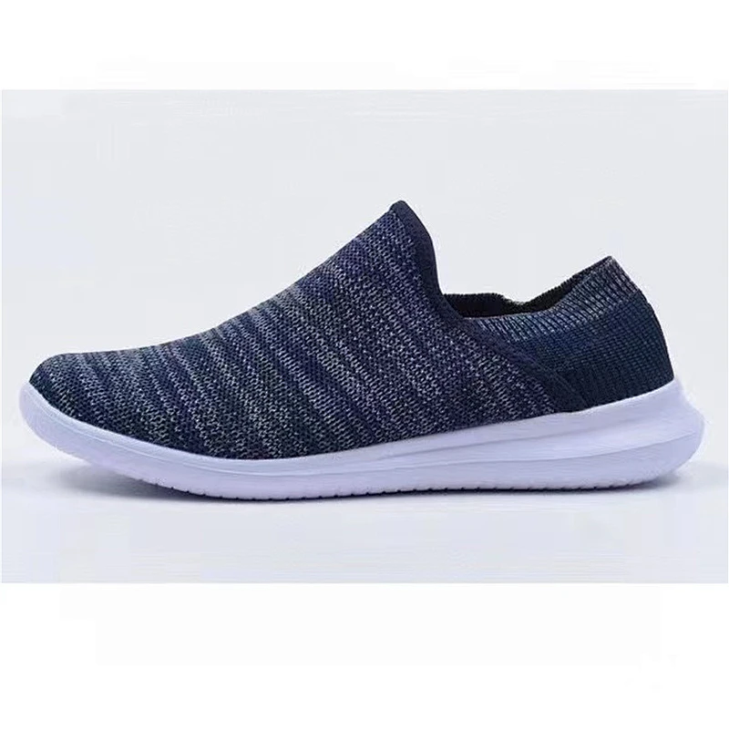 Good Quality Fly knit Women and Men Slip on Sports Sneaker Stock Shoes Casual Shoes Stock