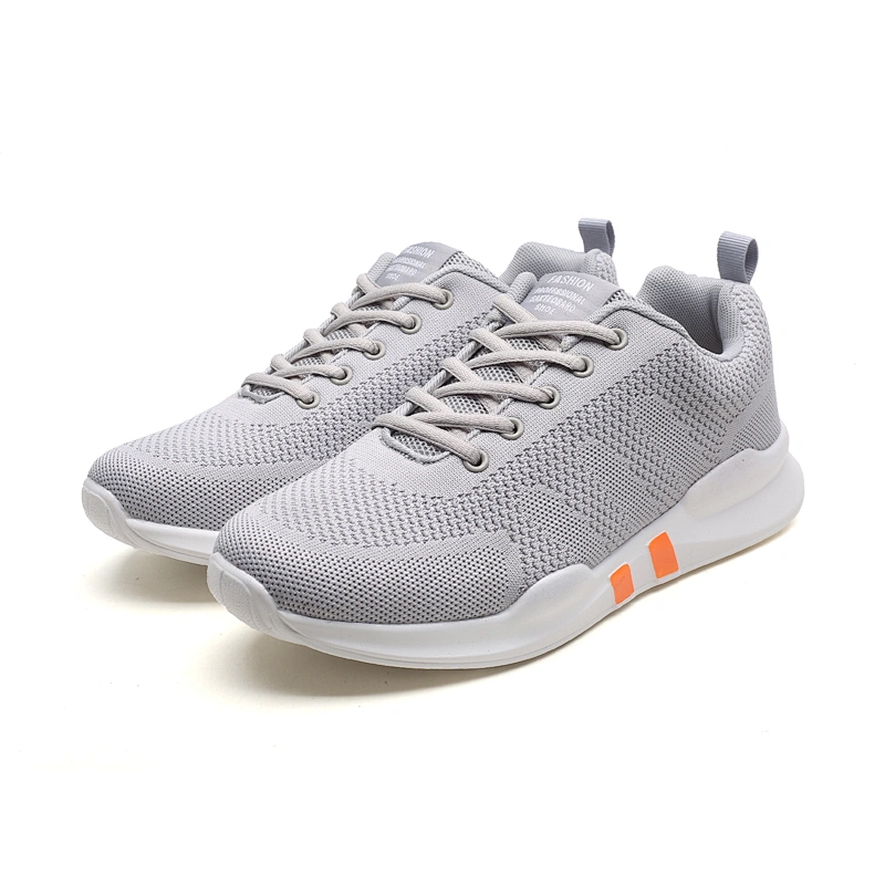 New Style Fashion Outdoor Walking Sneaker knitted Men Casual Sports Shoes