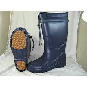 Good Quality Waterproof Unisex Work Shoes Safety Rain Boots with Steel Sole