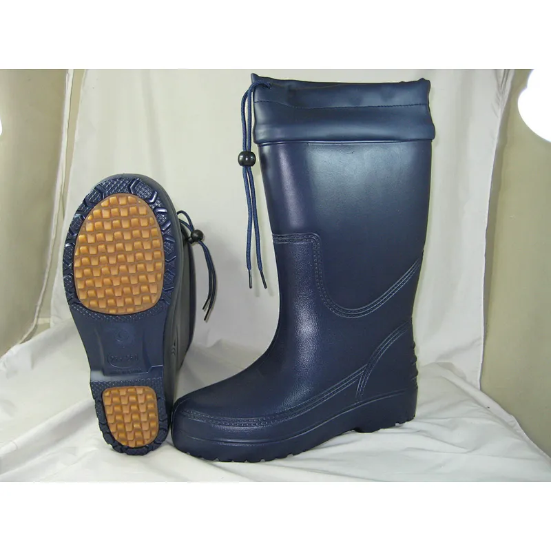 Good Quality Waterproof Unisex Work Shoes Safety Rain Boots with Steel Sole