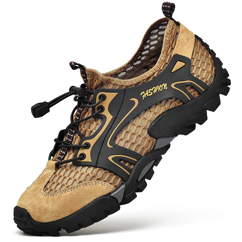 Summer Men Casual Beach Water Shoes Mesh Sneakers Outdoor Hiking Shoes