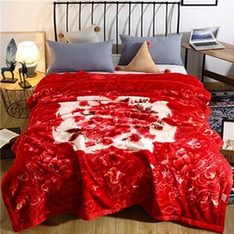 2.8kg First-class Super soft Double Thick Blanket Rachel Wedding Gift Double-sided velvet Blanket