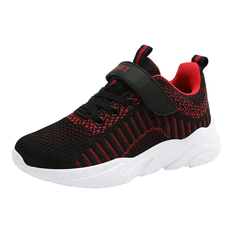 Hot Sale buckle strap kids Sport Shoes Sneaker Children School casual gym running shoes