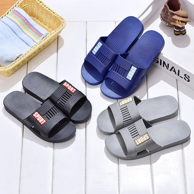 New Men's Wear Resistant Slippers Home Non-slip Slippers Wear Resistant Slippers