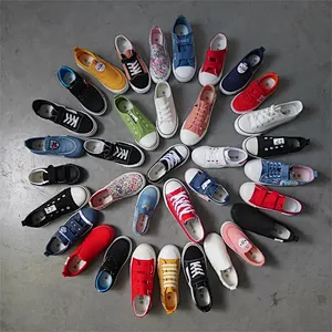 mix color cheap kids casual vulcanized stock shoes canvas shoes stock shoe