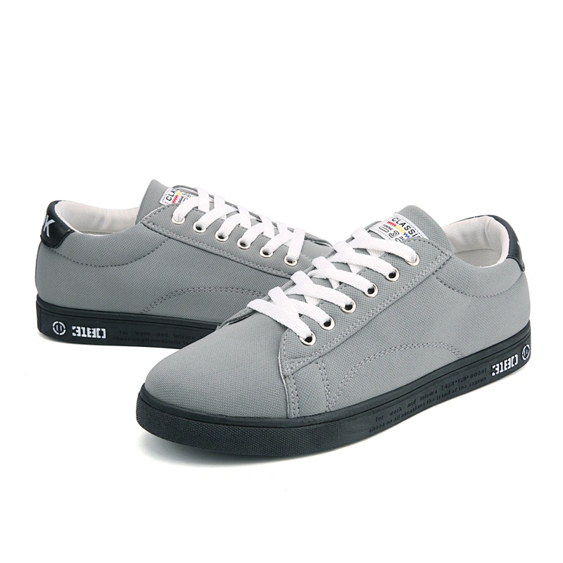 Factory customize Good quality fashion casual canvas shoes for men