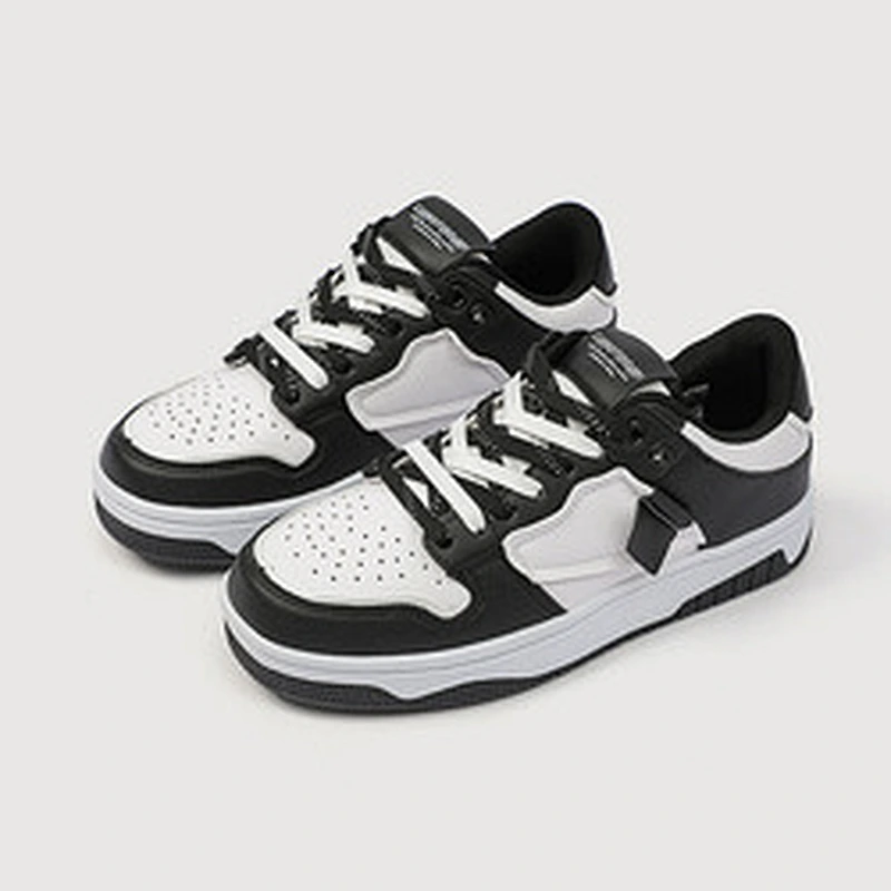 New Thick soles couple shoes women breathable sneakers casual height increasing flat board shoes