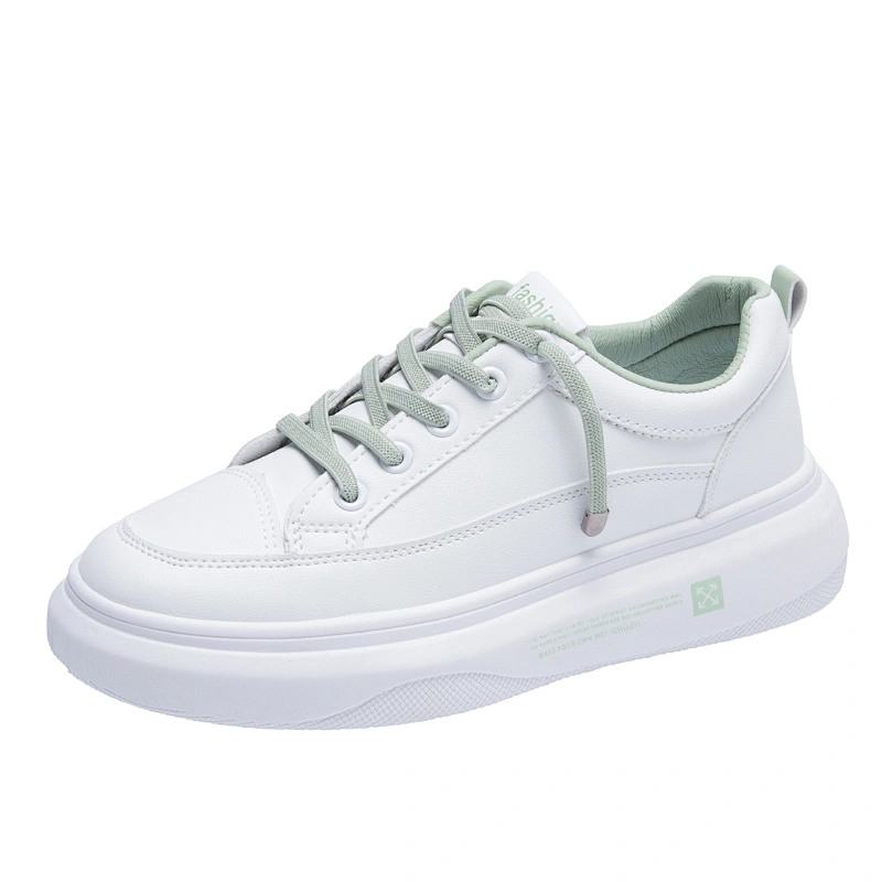 Hot Sale New women Lace-up Walking Shoes sports White women's Sneakers shoes