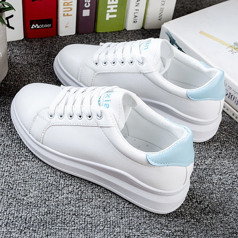 Fashion Women white Sports shoes Casual BoardSkate Shoes