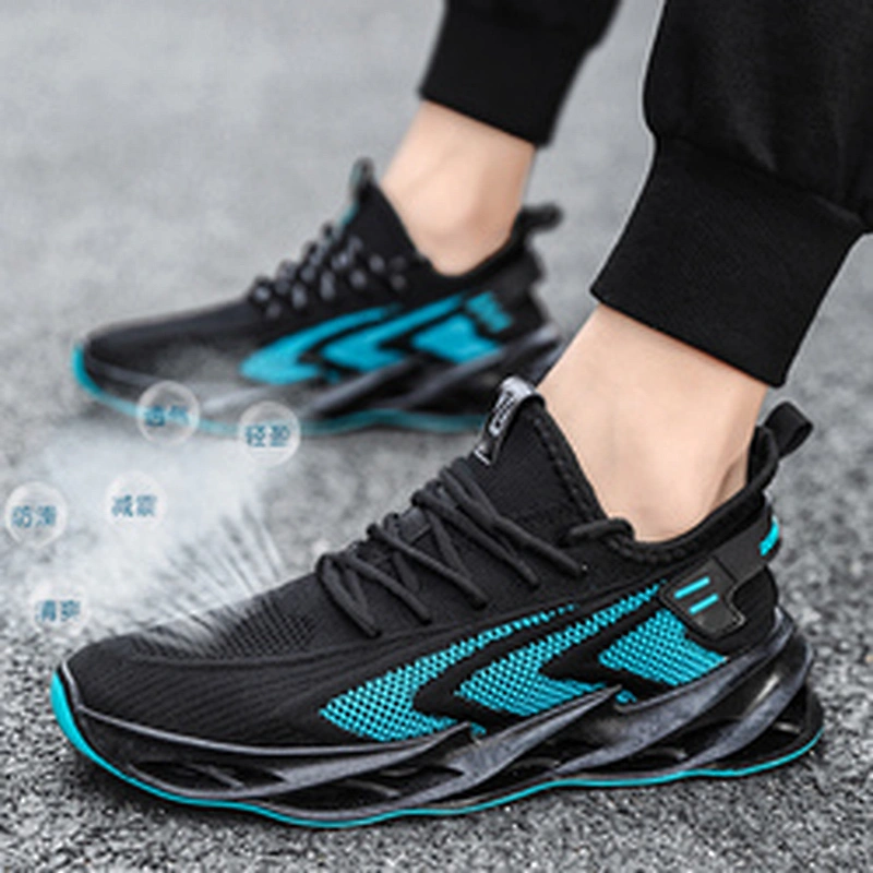 Men Casual Athletic Shoes Mesh Blade Running Walking Sneaker