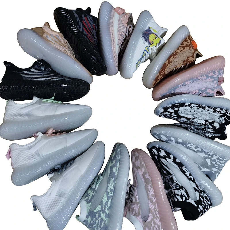 Mix style breathable Women sneaker casual running sport shoes stock shoe stock lots