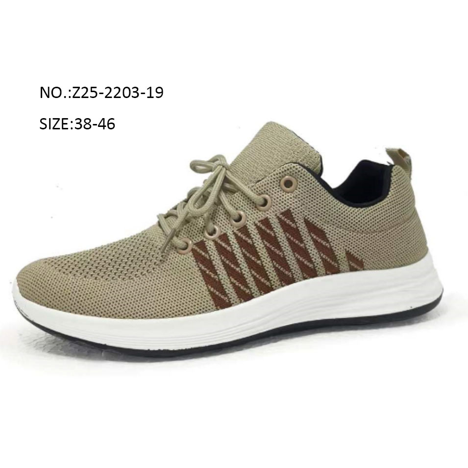 Classic fashion men casual shoes breathable walking shoes cheap injection sport shoes