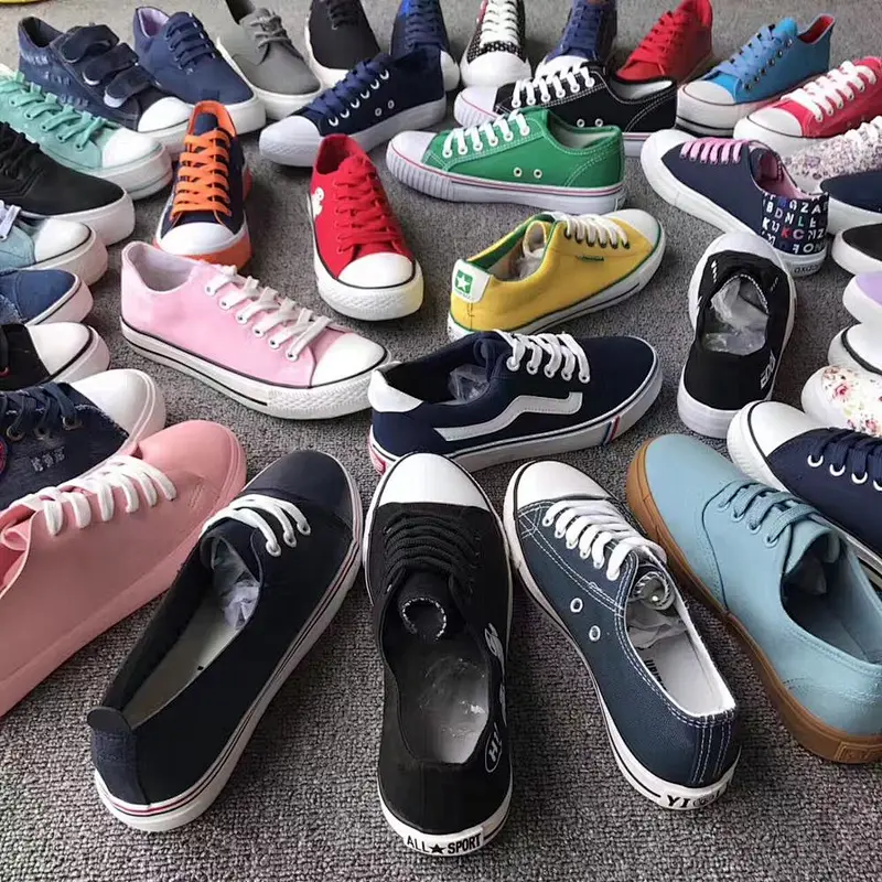 Customize Women Mix vulcanized canvas shoes casual shoes  stock shoes
