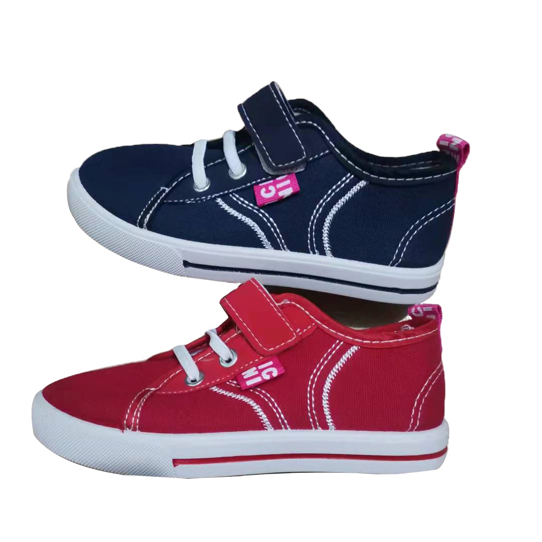 New Custom Injection School Kids Sneakers Casual Shoes Children Canvas Shoes