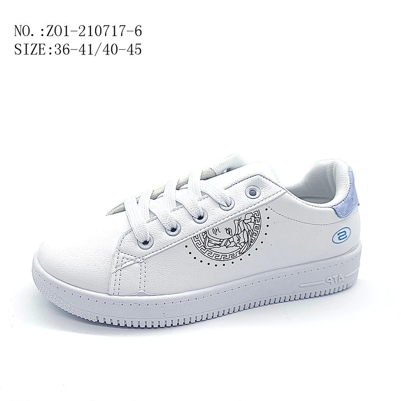 Women casual shoes white sneaker board shoes walking style shoes