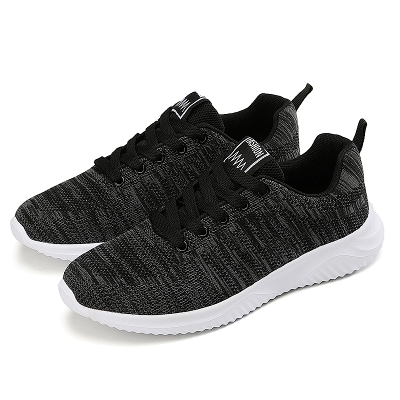 High Quality Footwear Sports Fly knit Running Athletic Men Sneaker Shoes