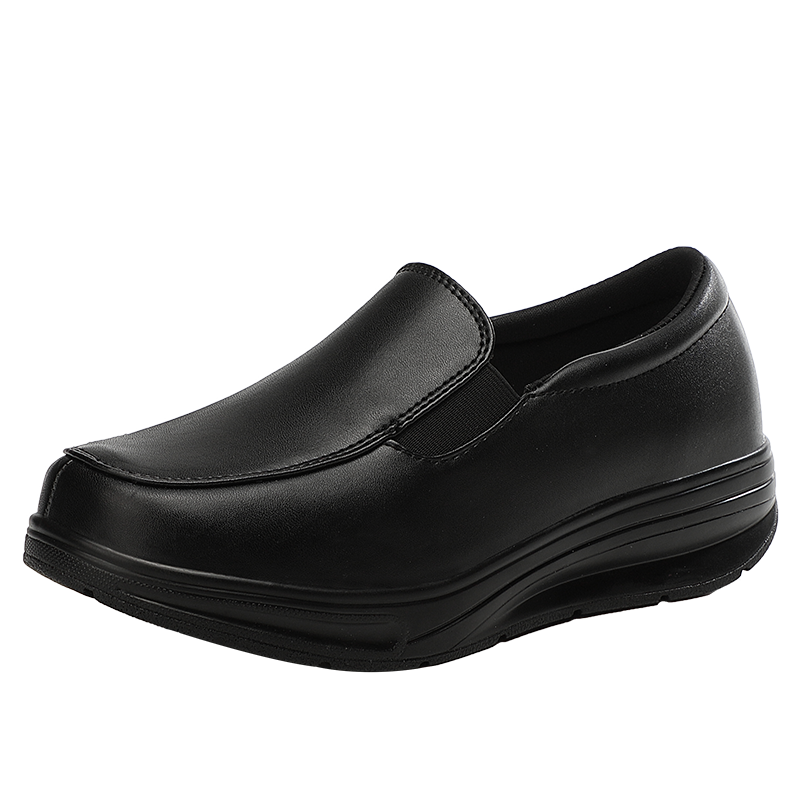 Women Safety Footwear Hospital Nurse Shoes With Wedge Heels