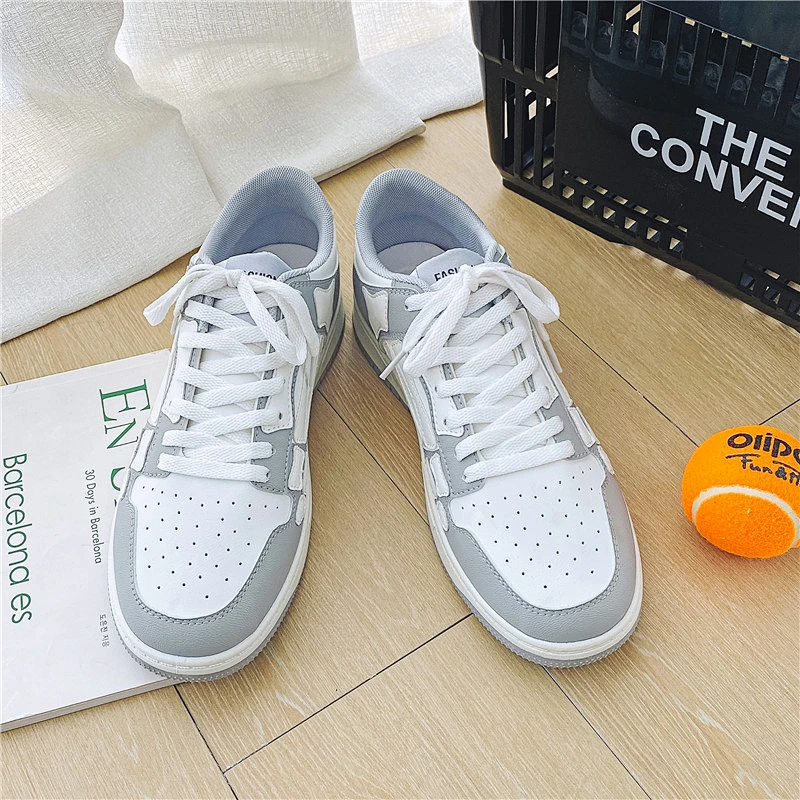 Men Comfortable Skateboard Sneaker Shoes Low Cut Casual Shoes