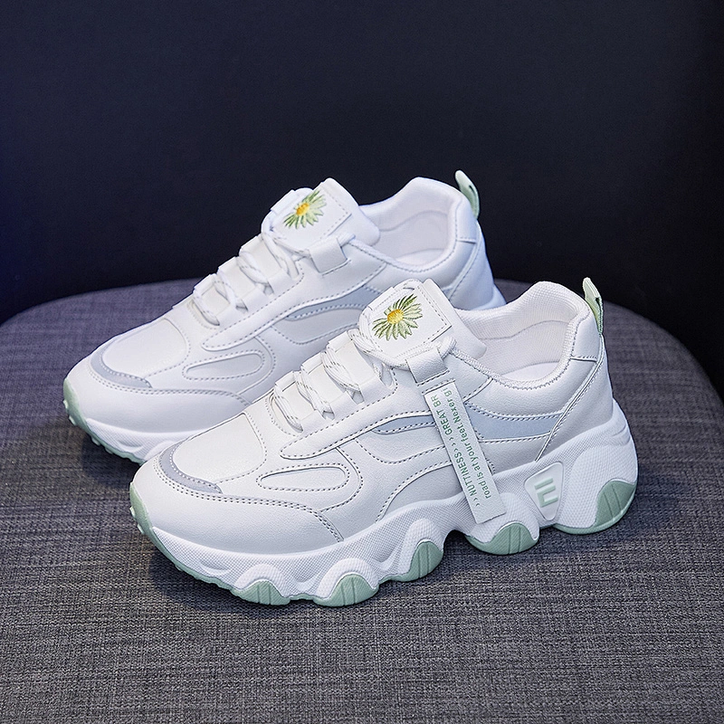 New Style Outdoor Women Thick Sole Sports Running Sneaker Shoes