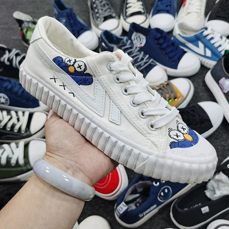 New fashion female canvas shoes leisure female vulcanized shoes miscellaneous casual shoes