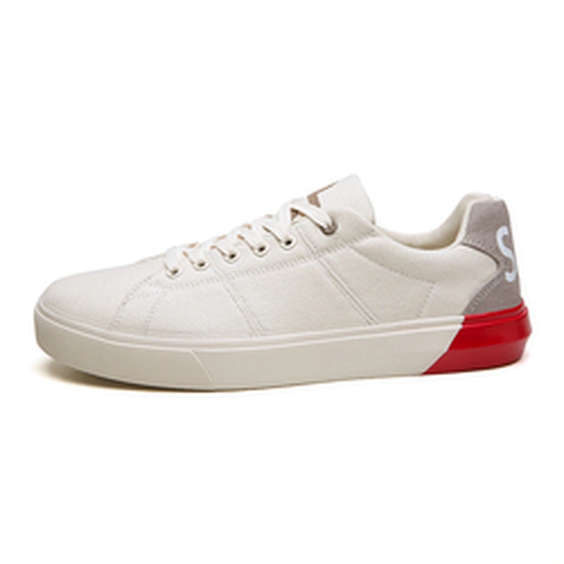 Factory customize Fashion Casual Lightweight Men's Sneakers Breathable Flat Canvas Shoes with low price