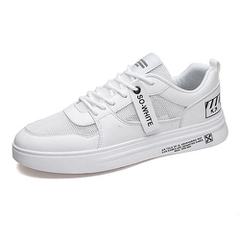 High Quality Fashion Men Leather Casual Shoes Sneaker Sport Running Board Shoes