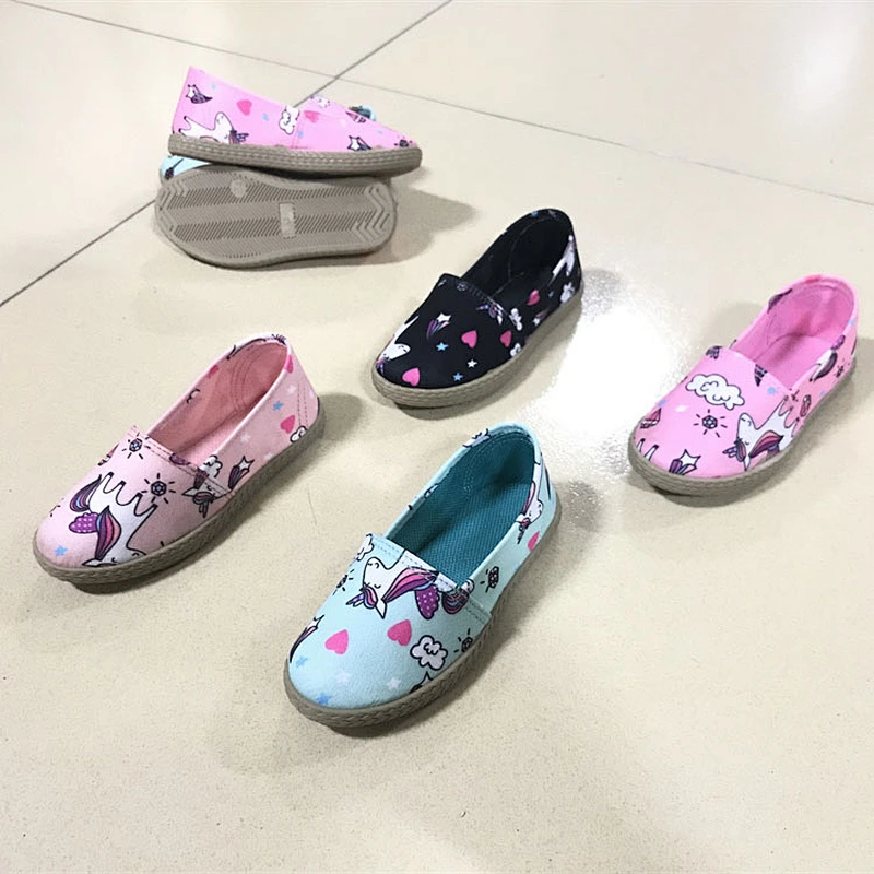 New Popular women slip on Walking shoes ladies Espadrilles loafers casual Canvas Shoes