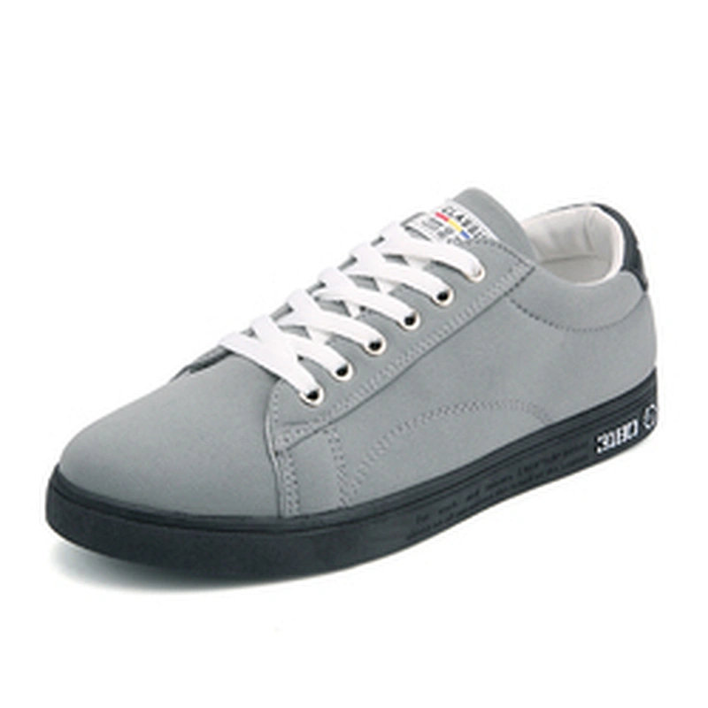 Factory customize Good quality fashion casual canvas shoes for men