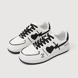 New star design women fashion couples shoes platform all-match casual sneaker board shoes