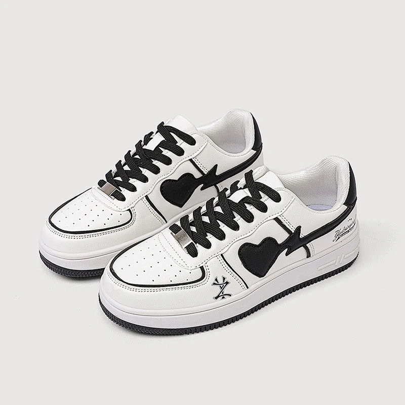 New star design women fashion couples shoes platform all-match casual sneaker board shoes