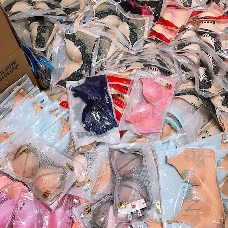Mix color women underwear seamless bra stock