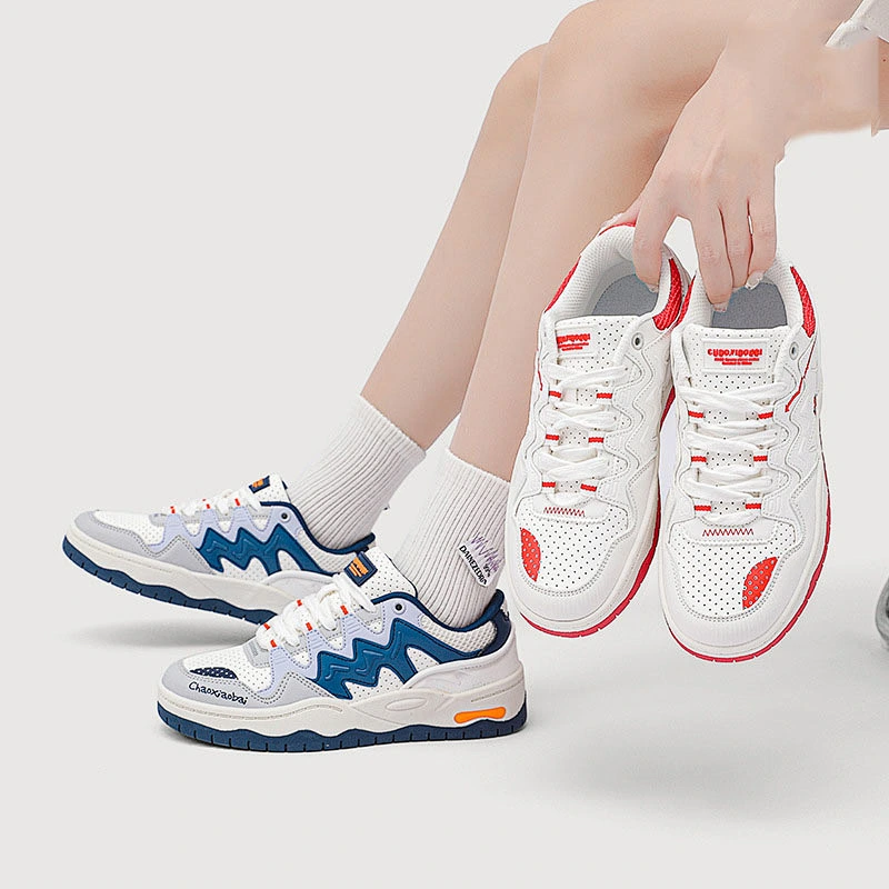 New design women casual skate sneaker fashion shoes lightweight couples board shoes