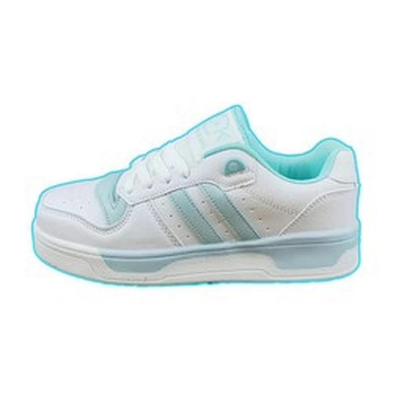 New Custom Korean Version Women White Sports Shoes All-Match Casual Flat Board Shoes