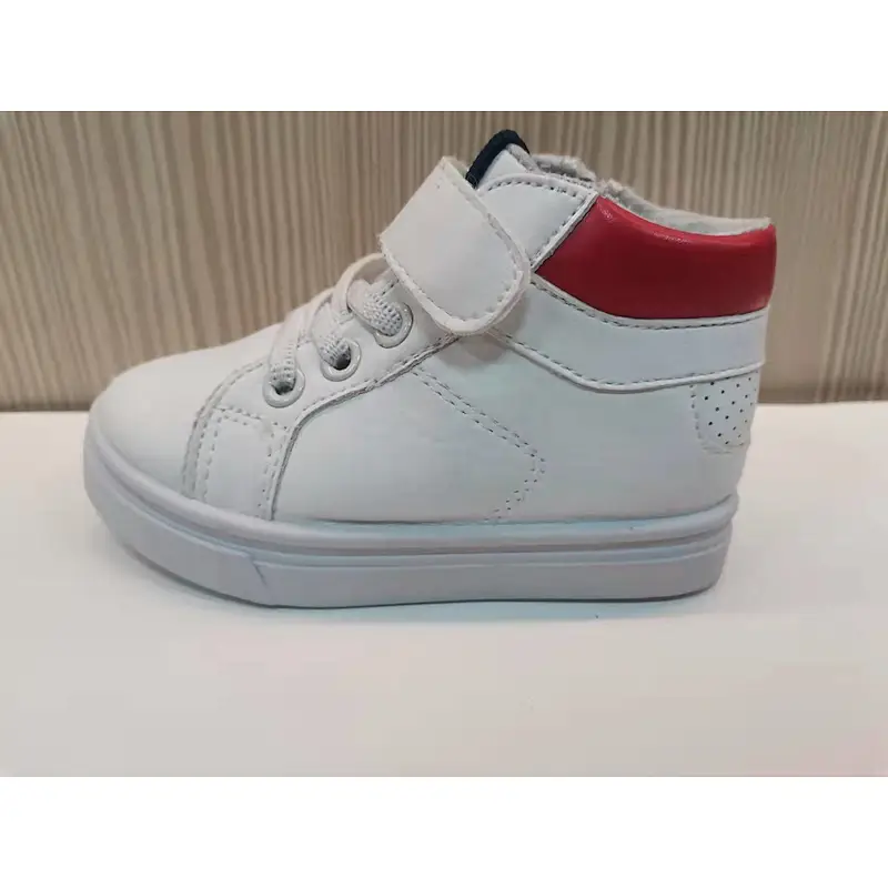 Fashion High-Top Custom Pu Children  Shoes  School Casual skateboard Shoes