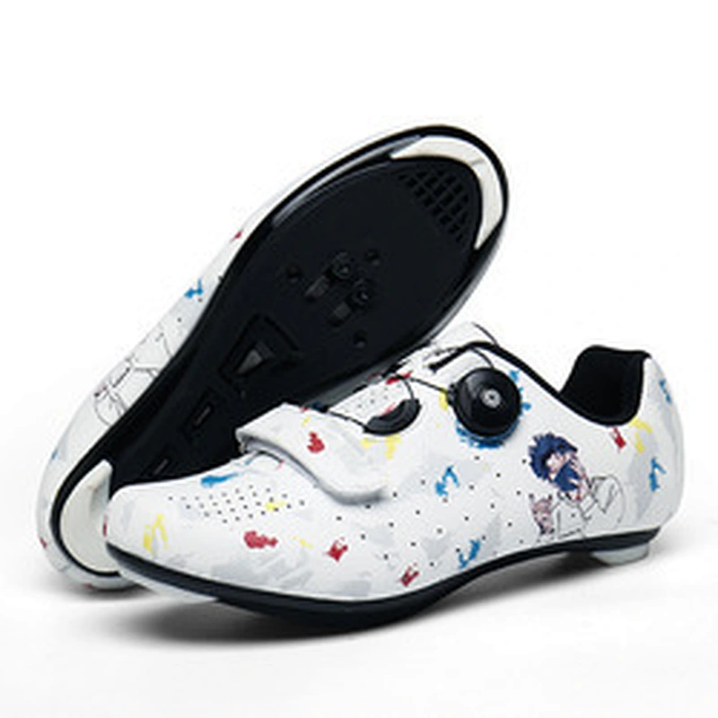 Men Outdoor Cycling Sneakers Racing Road Bicycle Shoes