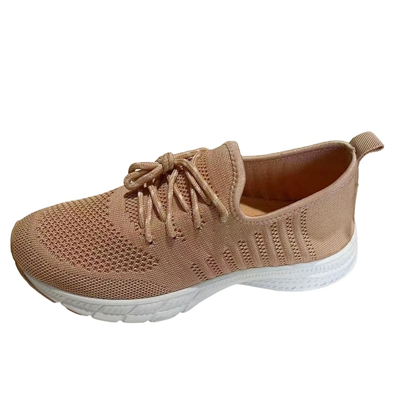 Custom women slip on sport shoes breathable casual walking style shoes