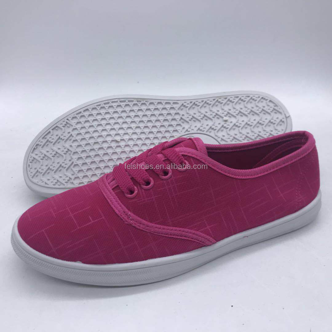 Fashion women pvc shoes  casual injection canvas shoes