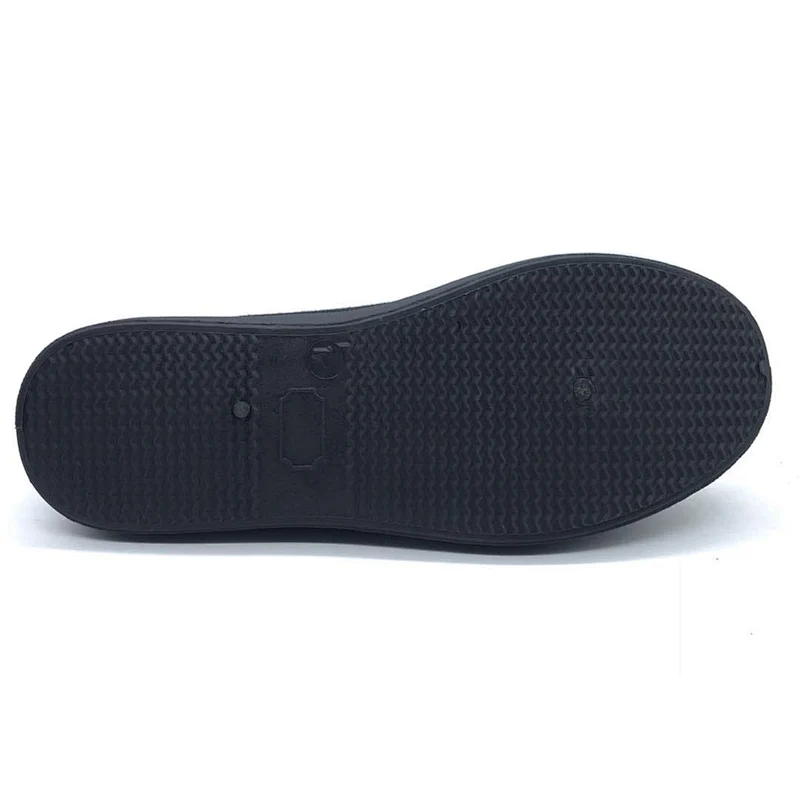 Cheap Price Black Children Injection Casual Students Canvas Shoes with Customized