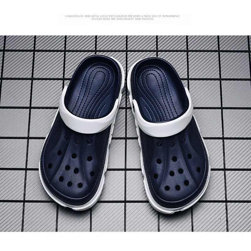 Slip on Mules Slippers Air Cushion Water Shoes Mens Garden Clogs Sandals