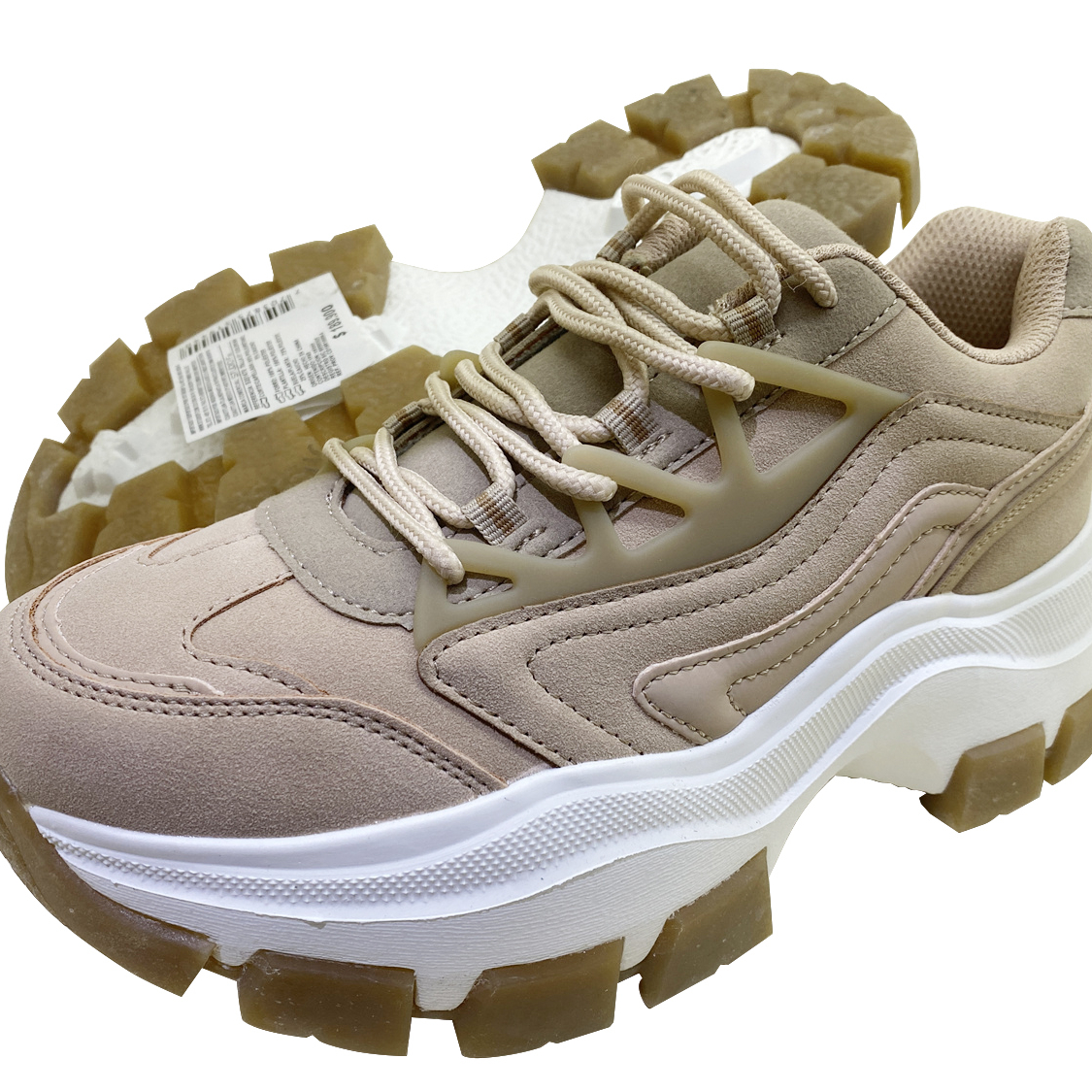 Newest Fashion Retro Shoes Casual Shoes Thick Bottom Soled Sneakers For men