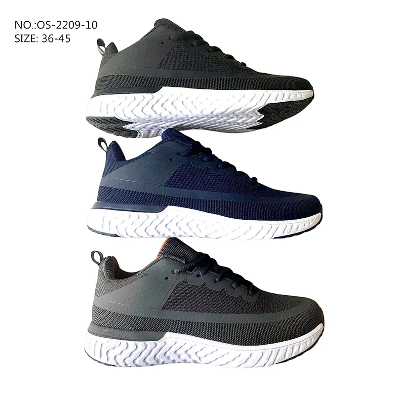 Newest Fashion Design Men Outdoor Sneakers Casual Gym Breathable Sports Running Shoes