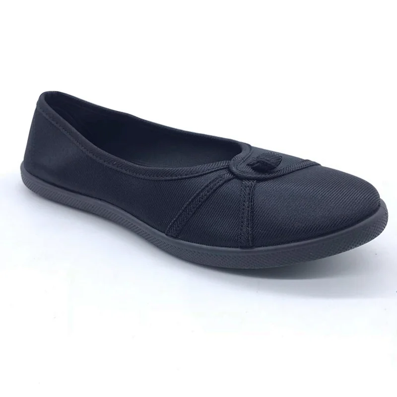 Customize Fashion custom Design Women Slip on Injection Flat Dress Canvas Shoes