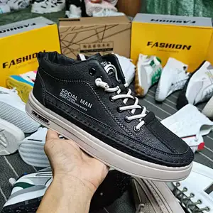 Wholesale men gym sports casual walking sneakers mixed shoes stock