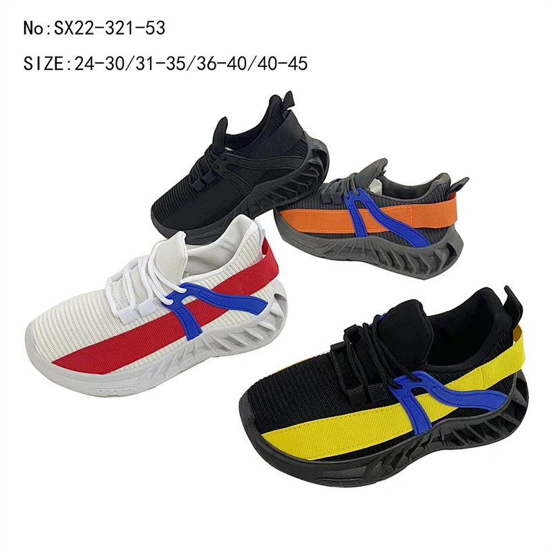 Newest Design Fly knit Upper Men Fashion walking style Sneaker Casual Sport Running Shoes