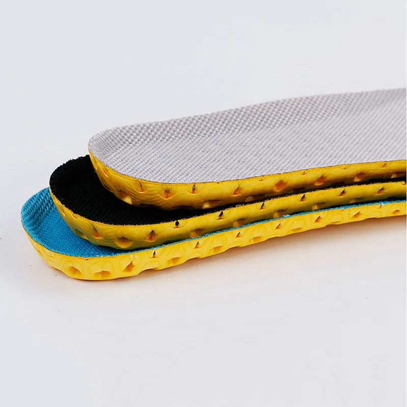 Men sports EVA cushioning insole mesh sports insole for shoes