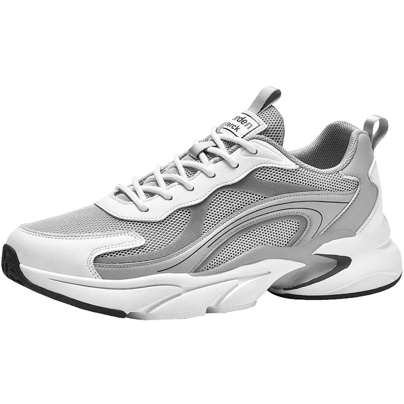 Big size fashion men walking style Sneakers Athletic shoes Lightweight Men Sports Shoes