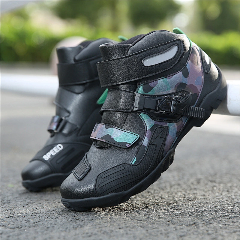 Men Outdoor Motorcycle Shoe Lightweight Cushioning Leisure Sports Shoes